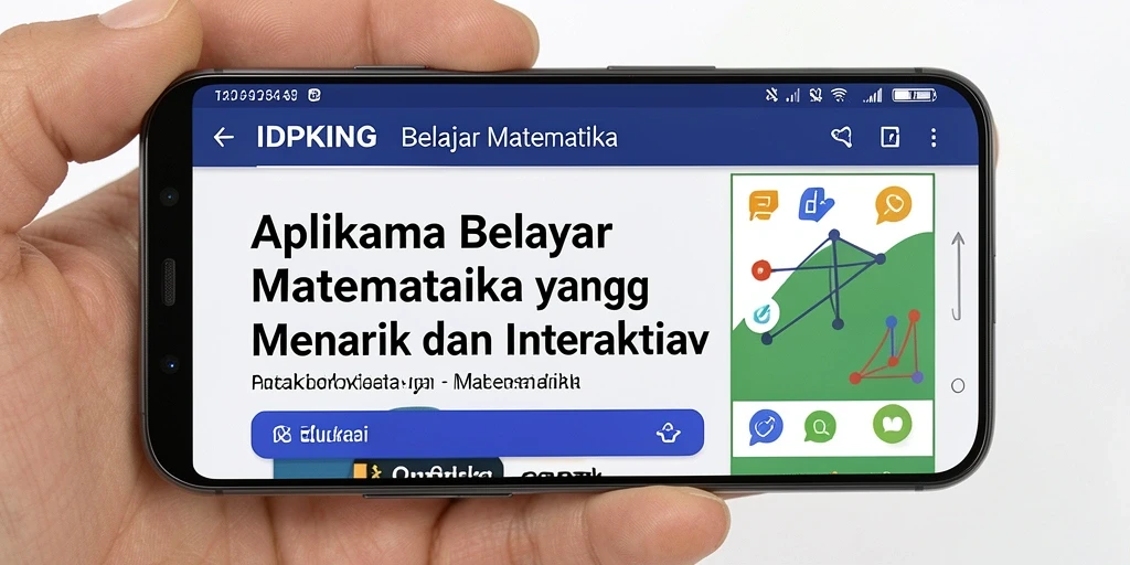 Antarmuka aplikasi IDPKING yang interaktif dan mudah digunakan.