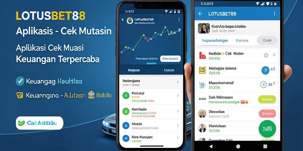 Tampilan antarmuka LOTUSBET88 yang sederhana dan informatif.